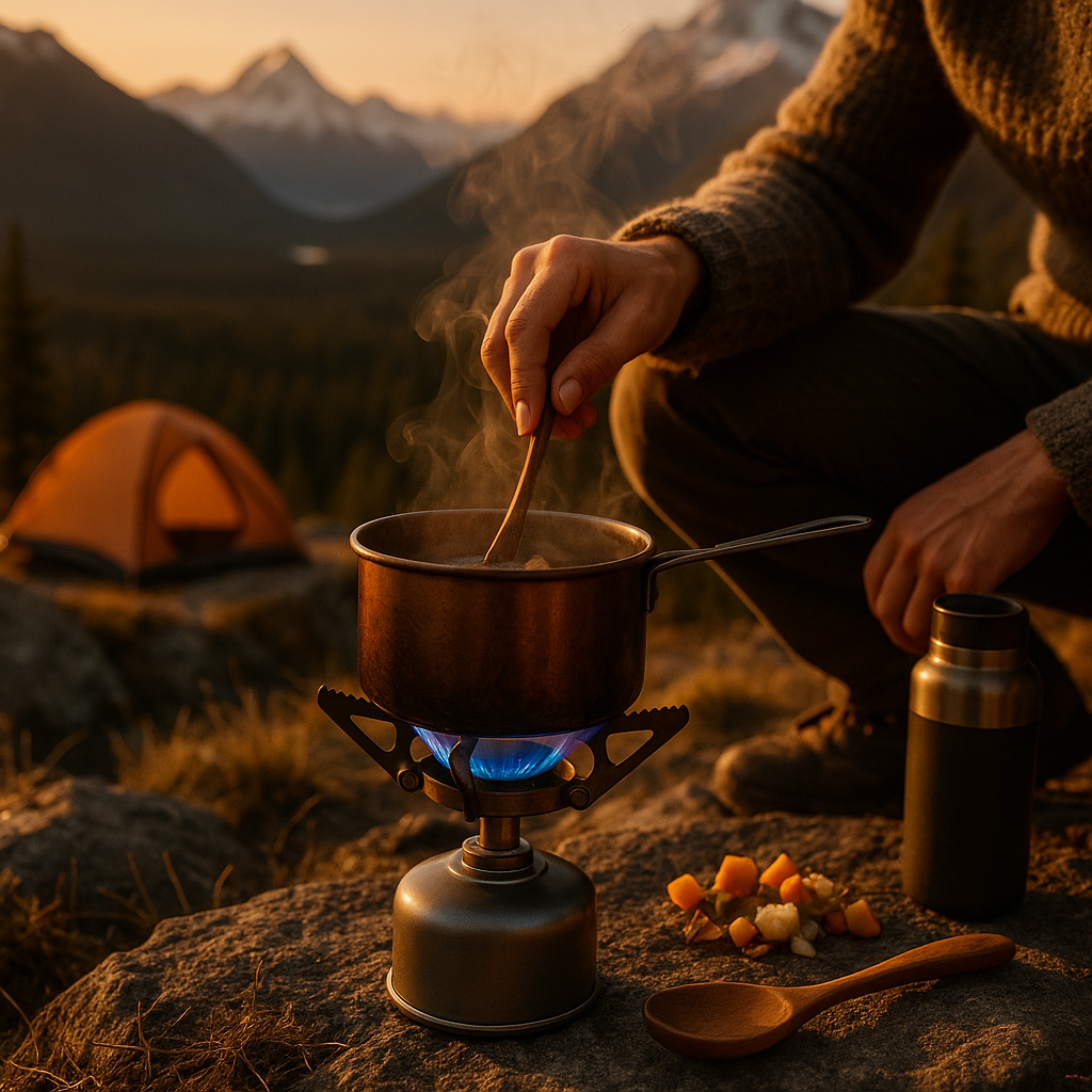 Tentside Flame: Rediscovering Micro-Stoves for Wild Cooking