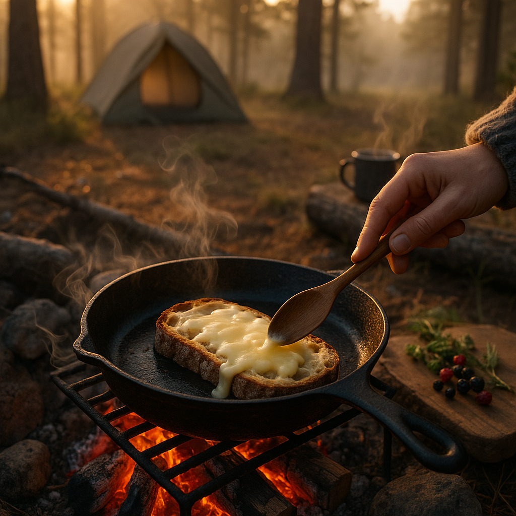 Melting Point Dishes: Savoring Morning Rituals Around the Fire