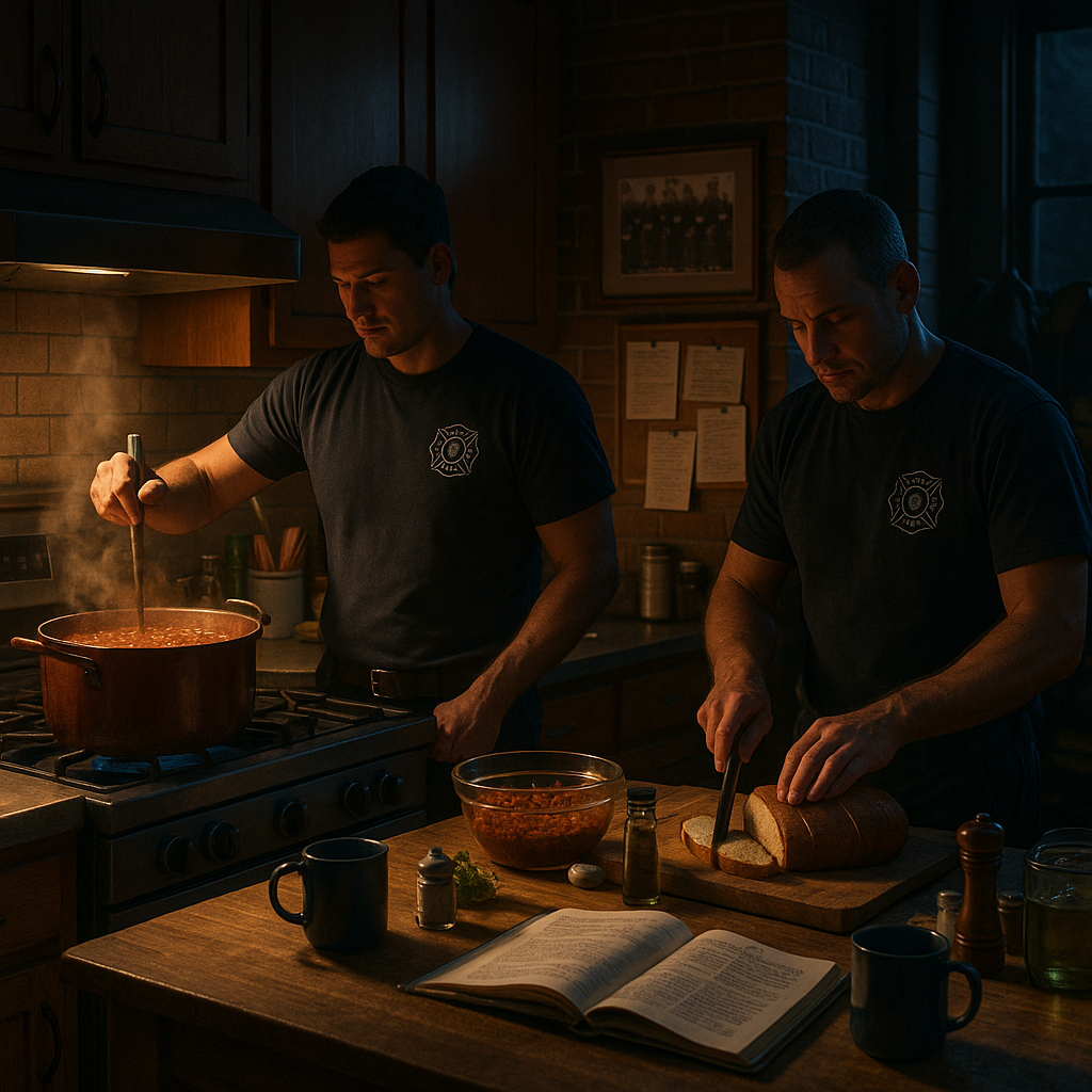 Night Fire Shift Meals: Comfort, Quiet, and Connection at the Station