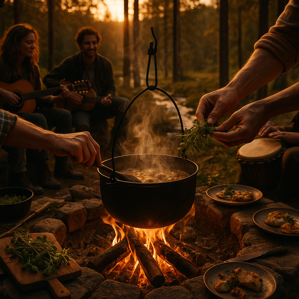 Flavor as Memory: How Fire and Music Ignite Unforgettable Feasts