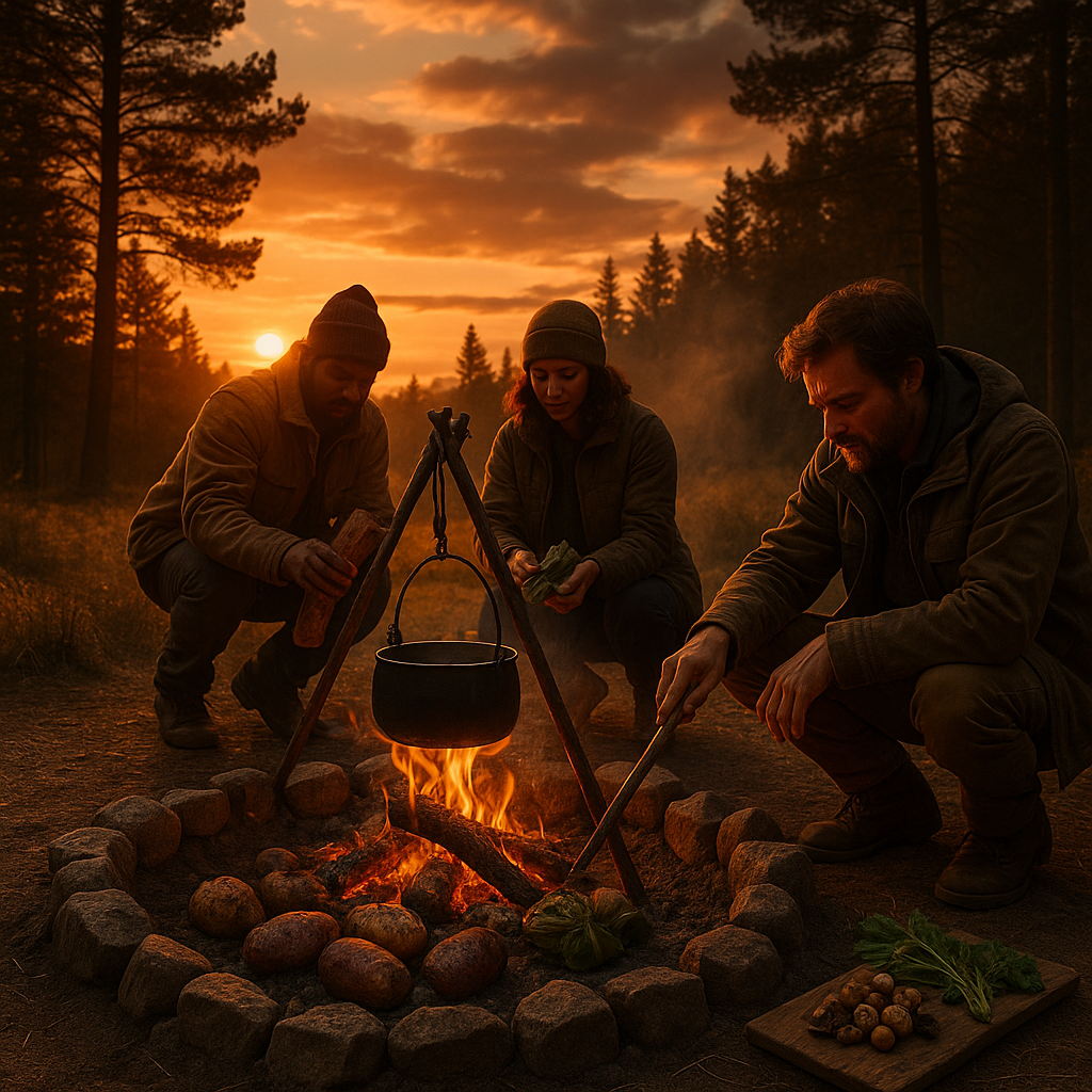 Mastering Ground Fire Methods: Cook Authentic Feasts in the Wild