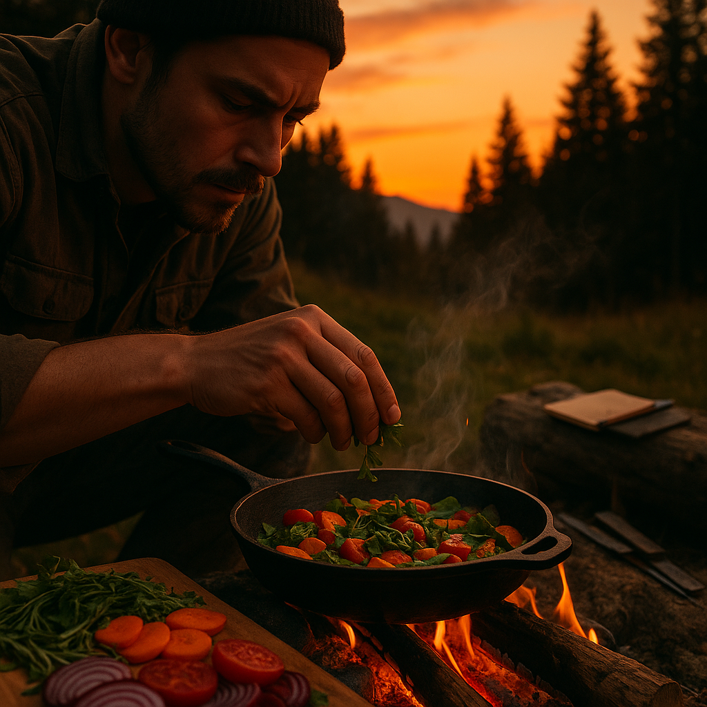 Wildfire Experiments & Mindful Cooking: Finding Meditation in the Flames