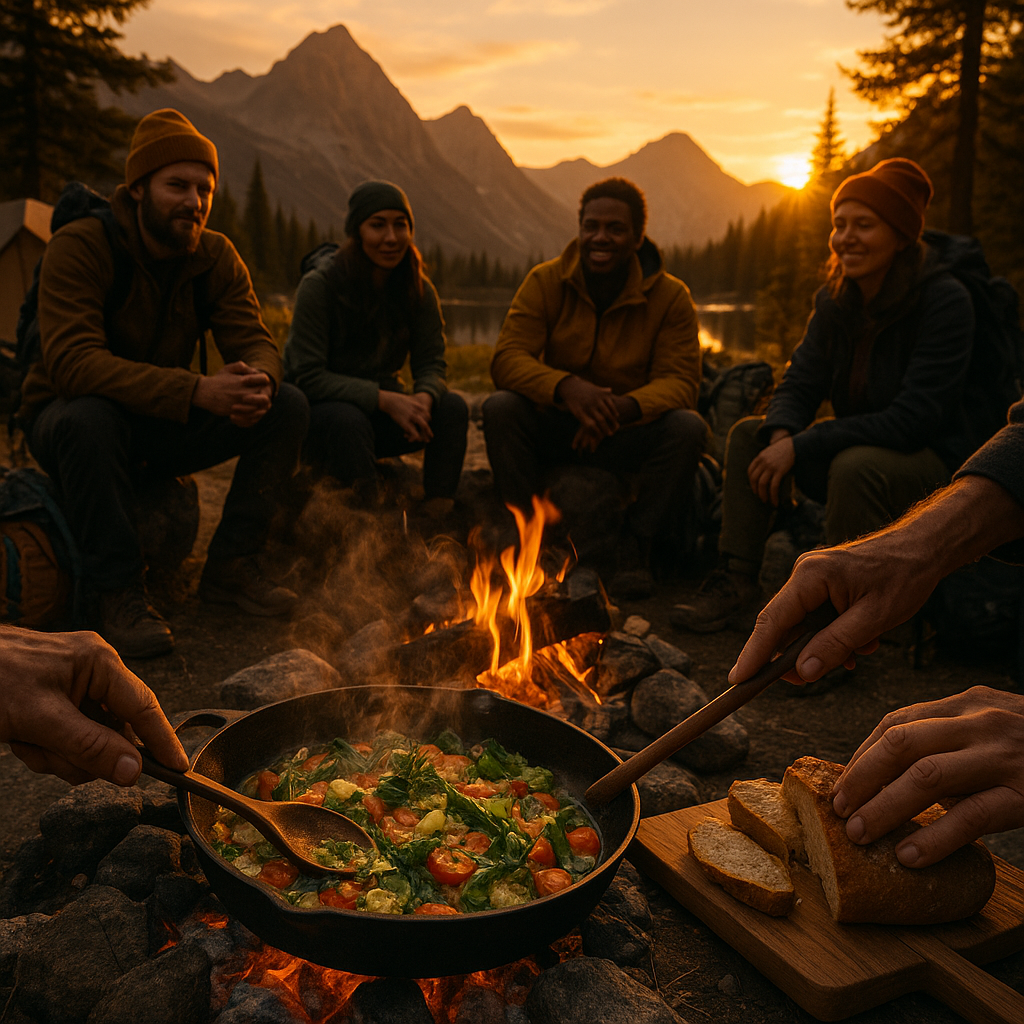 Unforgettable Post-Hike Meals: Savoring Fire-Cooked Feasts in the Wild