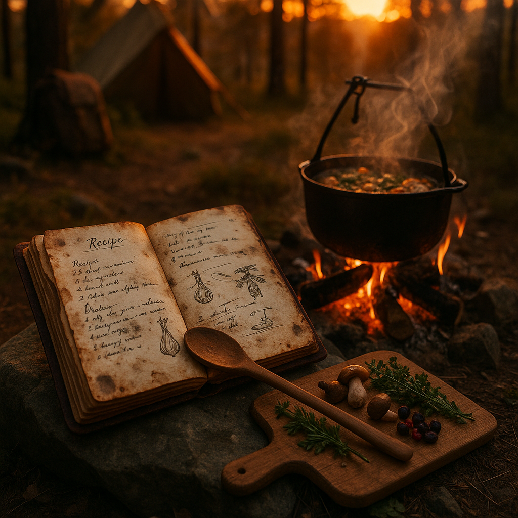 Ash Recipe Journals: Outdoor Meals Inspired by Migration
